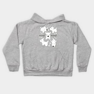 Woof woof Kids Hoodie